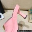 Versace Icon Crysatl Medusa Medallion Heel Mules Leather Pink 2022