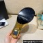 Versace Icon Crysatl Medusa Medallion Heel Mules Leather Gold 2022