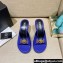 Versace Icon Crysatl Medusa Medallion Heel Mules Leather Blue 2022