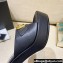 Versace Icon Crysatl Medusa Medallion Heel Mules Leather Black 2022