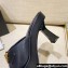 Versace Icon Crysatl Medusa Medallion Heel Mules Leather Black 2022