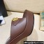 Versace Icon Crysatl Medusa Medallion Heel Mules Leather Coffee 2022