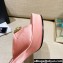 Versace Icon Crysatl Medusa Medallion Heel Mules Satin Nude Pink 2022