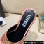 Versace Icon Crysatl Medusa Medallion Heel Mules Satin Nude Pink 2022