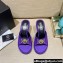Versace Icon Crysatl Medusa Medallion Heel Mules Satin Purple 2022