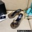 Versace Icon Crysatl Medusa Medallion Heel Mules PVC Gun Color 2022