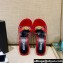 Versace Icon Crysatl Medusa Medallion Heel Mules PVC Red 2022