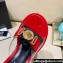 Versace Icon Crysatl Medusa Medallion Heel Mules PVC Red 2022