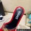 Versace Icon Crysatl Medusa Medallion Heel Mules PVC Red 2022