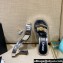 Versace Icon Crysatl Medusa Medallion Heel Mules PVC Silver 2022