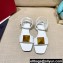 Valentino ONE STUD Flat sandals White 2022