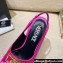 Versace Icon Medusa Medallion Heel Slingback Satin Fuchsia 2022
