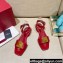 Valentino ONE STUD Flat sandals Red 2022
