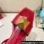 Valentino ONE STUD Flat sandals Red 2022