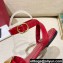 Valentino ONE STUD Flat sandals Red 2022