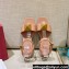 Valentino ONE STUD Flat sandals Nude Pink 2022