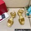 Valentino ONE STUD Flat sandals Gold 2022