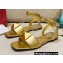 Valentino ONE STUD Flat sandals Gold 2022