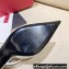 Valentino Crystal VLogo Signature Leather Heel Mules White 2022