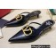 Valentino Crystal VLogo Signature Leather Heel Mules Black 2022