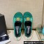 Versace Icon Medusa Medallion Heel Slingback Satin Green 2022