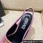 Versace Icon Medusa Medallion Heel Slingback Satin Pink 2022