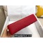 Chanel Medium Classic Flap Handbag A01112 in Caviar Leather with Edge Stitching Red/Gold