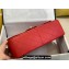 Chanel Large/Jumbo Classic Flap Handbag A58600 in Caviar Leather with Edge Stitching Red/Gold