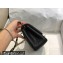Chanel Mini Classic Flap Handbag A01115 in Caviar Leather Black/Gold