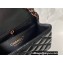 Chanel Mini Classic Flap Handbag A35200 in Lambskin Black with Pink Gold Hardware