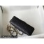 Chanel Small Classic Flap Handbag A01116 in Caviar Leather with Edge Stitching Black/Gold