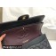 Chanel Medium Classic Flap Handbag A01112 in Caviar Leather Black/Gold