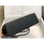 Chanel New Medium Classic Flap Handbag in Caviar Leather Black/Silver