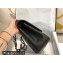 Chanel Large/Jumbo Classic Flap Handbag A58600 in Caviar Leather with Edge Stitching Black/Silver