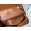 Chanel Mini Classic Flap Handbag A69900 in Lambskin Caramel/Silver