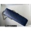 Chanel Medium Classic Flap Handbag A01112 in Lambskin Navy Blue/Silver