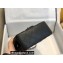 Chanel Mini Classic Flap Handbag A35200 in Lambskin Black/Silver
