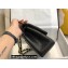 Chanel New Medium Classic Flap Handbag in Lambskin Black/Gold