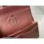 Chanel Medium Classic Flap Handbag A01112 in Lambskin Rainbow Pearl Pink