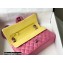 Chanel Medium Classic Flap Handbag A01112 in Lambskin Rainbow Pink/Yellow