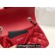 Chanel Small Classic Flap Handbag A01116 in Caviar Leather Red/Silver