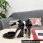 Dolce & Gabbana Heel 6.5cm/10.5cm Patent leather Mary Janes Black with Geometric Heel 2022