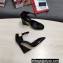 Dolce & Gabbana Heel 6.5cm/10.5cm Patent leather Mary Janes Black with Geometric Heel 2022