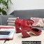 Dolce & Gabbana Heel 6.5cm/10.5cm Patent leather Mary Janes Red with Geometric Heel 2022