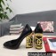 Dolce & Gabbana Logo Heel 10.5cm Patent leather Pumps Black 2022