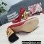 Dolce & Gabbana Logo Heel 10.5cm Patent leather Pumps Red 2022