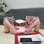 Dolce & Gabbana Logo Heel 10.5cm Patent leather Pumps Light Pink 2022