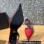 Versace Heel 7cm La Greca Signature Slingback Pumps Red 2022