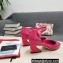Dolce & Gabbana Heel 6.5cm/10.5cm Patent leather Mary Janes Fuchsia with Geometric Heel 2022