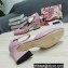 Dolce & Gabbana Heel 6.5cm/10.5cm Patent leather Mary Janes Light Pink with Geometric Heel 2022